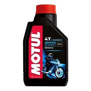 (LITRO) MOTUL 3000 4T 20W50 SJ MINERAL