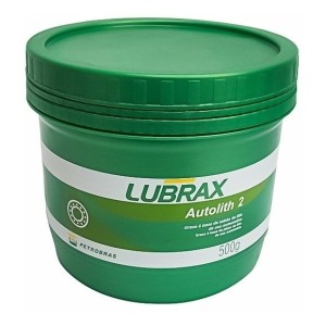 (500GR) LUBRAX GRAXA AUTOLITH 2 NLGI-2 - SUPORTA ATÉ 190ºC