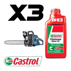 (500ML) CASTROL CHAINSAW 2T MINERAL P/ MOTOSERRAS