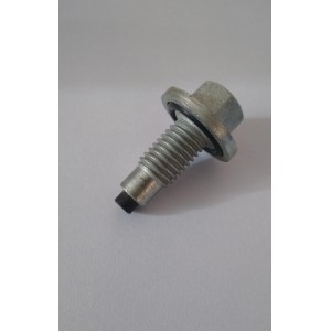 BUJÃO DO CARTER C/ANEL VEDAÇÃO E IMÃ S10/BLASER V6/SILVERADO/CAPTIVA 08/16 COD: 107-504-008 CHAVE 15MM