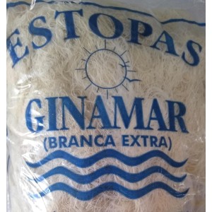 (150GR) ESTOPA BRANCA SACO