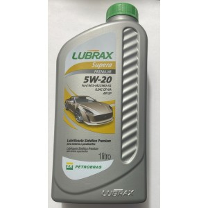 (LITRO) LUBRAX SUPERA PREMIUM 5W20 SP SINTETICO FLEX (ANTIGO VALORA 5W20)