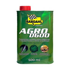 (500ML) BARDAHL AGRO D600 ADIT P/ COMBUSTIVEL DIESEL / BIODIESEL