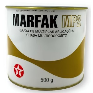 (500GR) TEXACO MARFAK MP2 NLGI-2  GRAXA SUPORTA ATÉ 190ºC